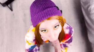 The red hair cutie presented her ass to me after a blowjob in stunning 4K