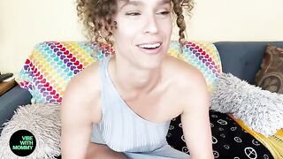 Story Time and Ass to Mouth ANAL Creampie sex with a model