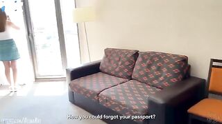 The stepson got his stepmom’s pussy by chance in a hotel room