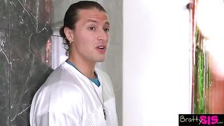 Lulu Chu wants to taste her stepbrother's cum, but he's hesitant