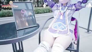 Thick Thighs Massage Smut with Qiqi from Genshin Impact gets fucked hard