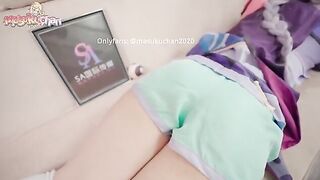 Thick Thighs Massage Smut with Qiqi from Genshin Impact gets fucked hard