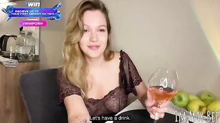 My egirl fulfilled the romantic evening wish with a stunning 60fps video