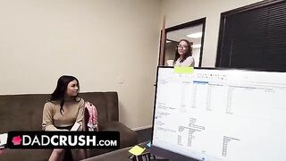 A stepdad is seduced by his kinky Asian step-daughter and her friend