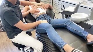 A hot visit from the doctor turned into a steamy session