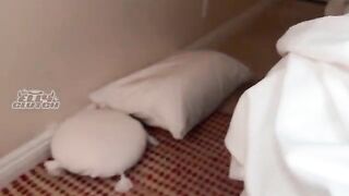 I had to share a bed with my sister's best friend, it was awkward