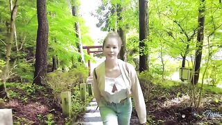 Crazy hiking sex in the rain, just like real-life outdoor adventures!