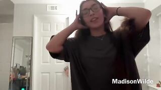 Skinny Latina teen gets her BF’s cock sucked in a steamy scene