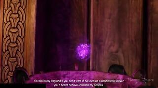 Triss Merigold from The Witcher series in a sensual bondage story