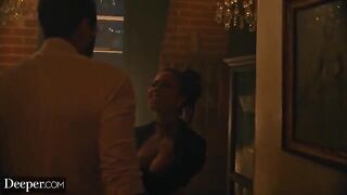 Kinky burlesque dancer Kira gets creampied by a stranger in DEEPER's steamy scene