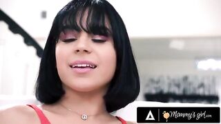 Sexy Crystal Rush and MILFs punish naughty teen in a gangbang