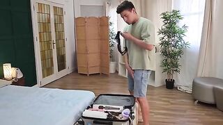 Kourtney Love gets fucked by foreigner in her panties