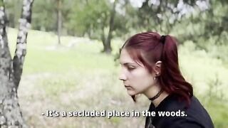 I helped a girl who got lost in the forest, she didn't notice me touching her