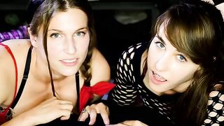 Two friends shared cock and cum in a hot scene
