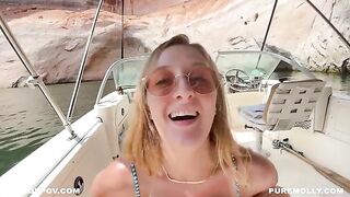 Boat sex with Molly Pills on a vacation adventure