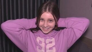 Submissive teen gets her pussy stretched hard