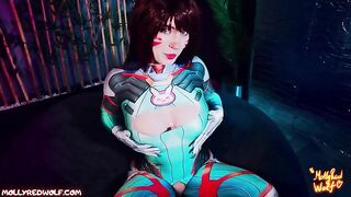Overwatch Nerf This! Dva gets triple damage in intense cosplay action
