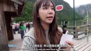 A reporter, Kyzdar Net, fucked a hot babe in Germany