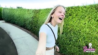 Petite chick gets lost in the moment on a passionate date