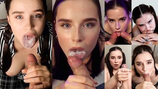 The greatest cumpilation online with intense pussy fucking action