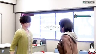 3D Hentai School Girl Yuna Room Girl All Sex Scenes Part-2 - a hot 3D anime action
