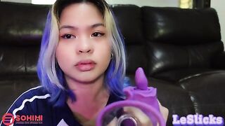 Naughty Filipino girl played with her pussy using Sohimi Rose Vibrator passionately