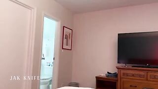 Best friend's mom shared her bed with me in a steamy scene