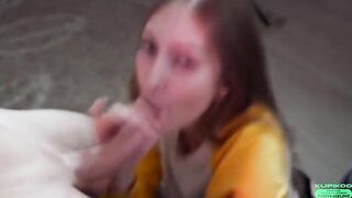 The baby is getting a passionate and rough fuck, showcasing intense eye contact