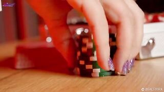 Sia Siberia fucked in her ass by a strong cock after playing poker, a thrilling scene!
