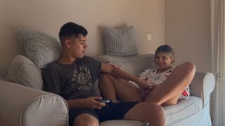 She doesn't let me play video games until I have sex with her