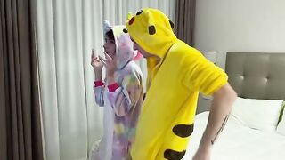 The cute girl was challenged to dance on TikTok and had sex