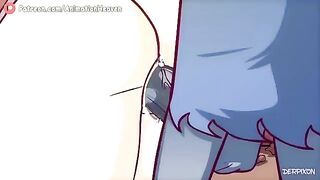 The best animated hentai treasure hunt ever, super hot!