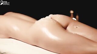 Relaxing massage with a mousse twist, leading to an intense finish. Absolutely stunning!