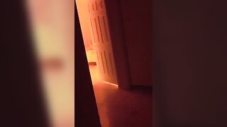 Redhead babe EllyAfterDark gets fucked by a neighborhood voyuer