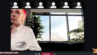 My boyfriend secretly films me having sex in Zoom meetings