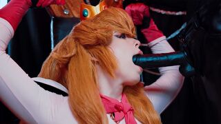 Bowser fucked Princess Peach with his huge BBC