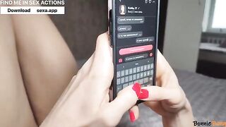 A cute 18-year-old girl sent me a breast picture on a dating platform