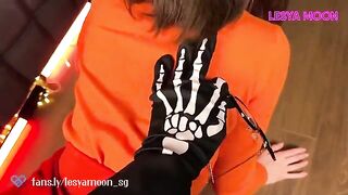 The White Mask fucked Velma in a steamy Halloween scene