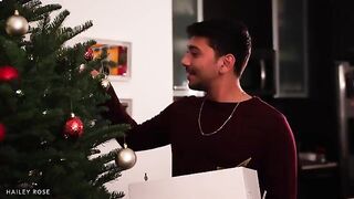 The Christmas surprise for the young couple was a dream coming true