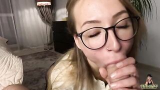 A man fucked his sexy young secretary after work in hardcore action
