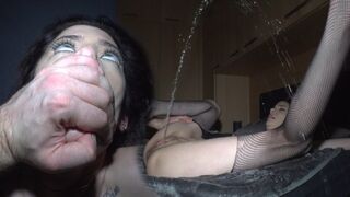 The slut almost hit the ceiling from extreme orgasm