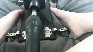I let the machine fuck me hard until I came, and it was amazing!