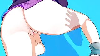 Hentai Maki Zenin enjoys intense sex with a strong partner