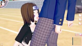 Big tits Naruto Rin Nohara waiting for you to fuck her