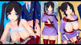 Game Koikatsu! ]Fuck big tits DanMachi Yamato Mikoto's 3DCG anime video
