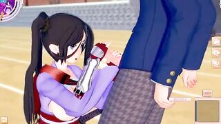 Game Koikatsu! ]Fuck big tits DanMachi Yamato Mikoto's 3DCG anime video