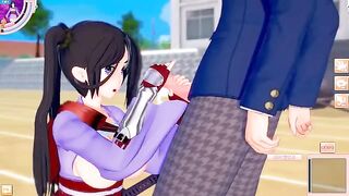 Game Koikatsu! ]Fuck big tits DanMachi Yamato Mikoto's 3DCG anime video