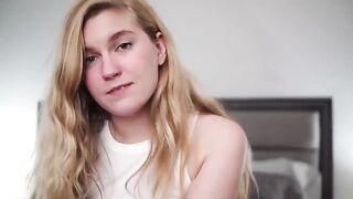 The girl next door teaches how to eat her sweet pussy in an intimate, up-close style