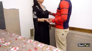Desi Pari got her pussy smashed by step-cousin brother with raw Hindi banter