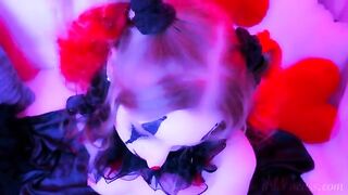 The kinkiest clown blowjob with a special facial finish